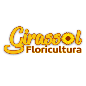 Logo floricultura girassol transp